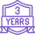 Qbits three years warranty coverage badge Bangladesh