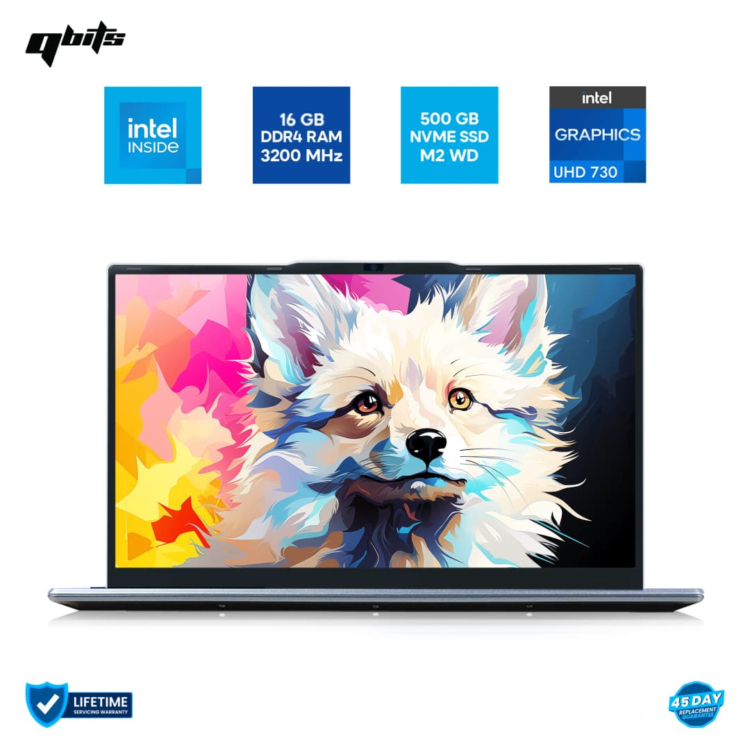 Qbits Alpha N95 Laptop Intel® Processor N95 (3.40 GHz 6 MB Cache) with ...