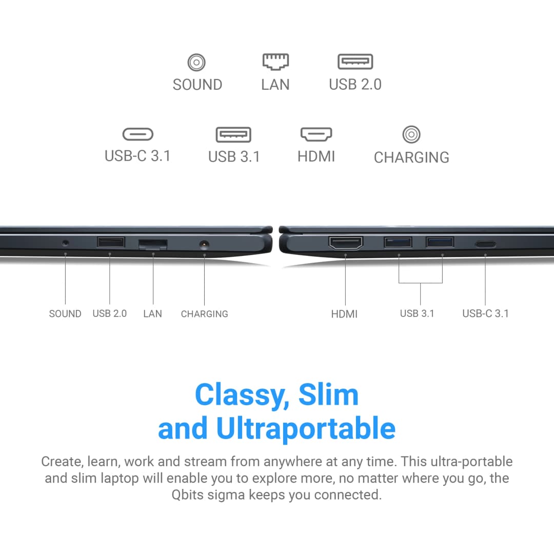 QBITS Laptops & Mini PC | Immense Power Yet Incredibly Simple