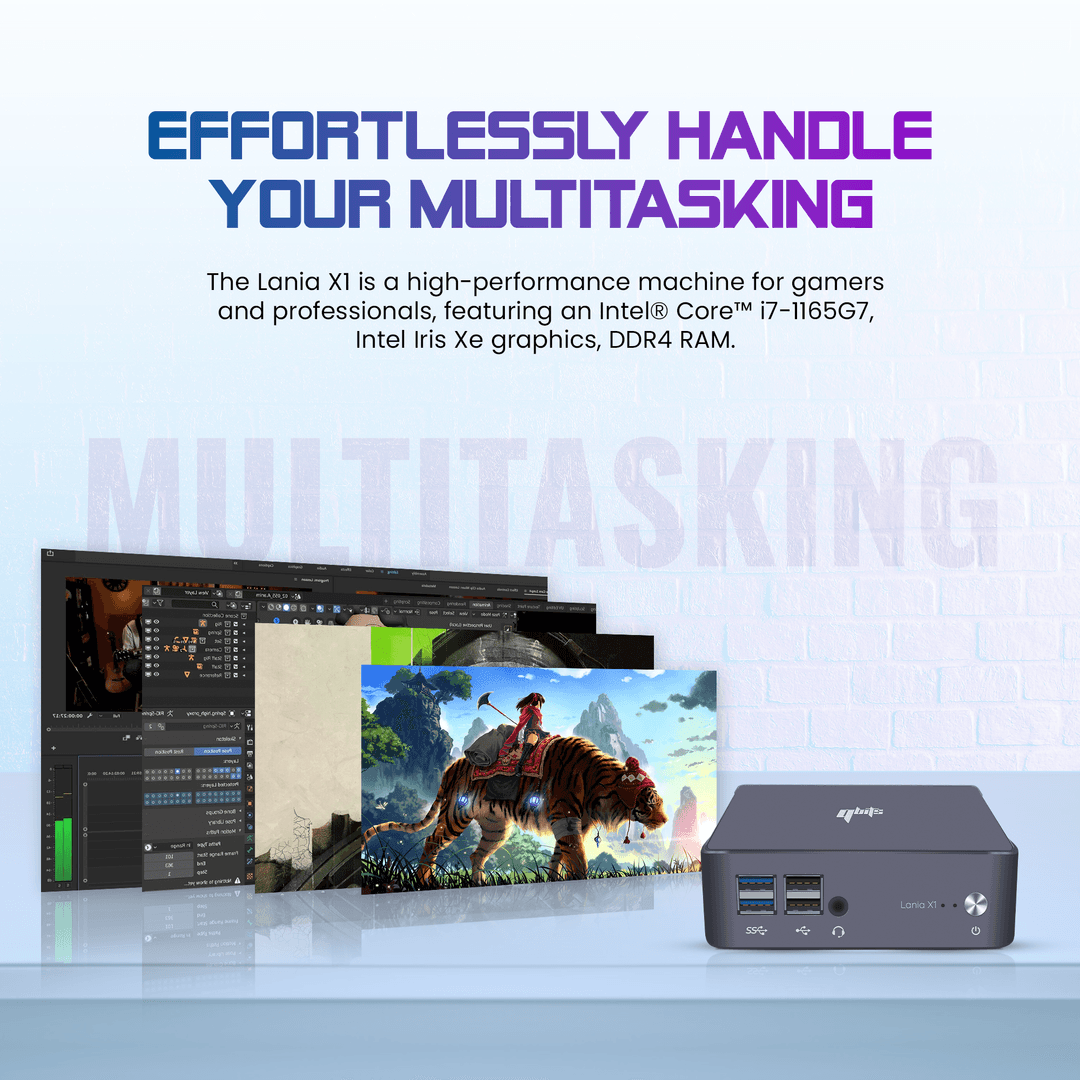 QBITS Laptops & Mini PC | Immense Power Yet Incredibly Simple