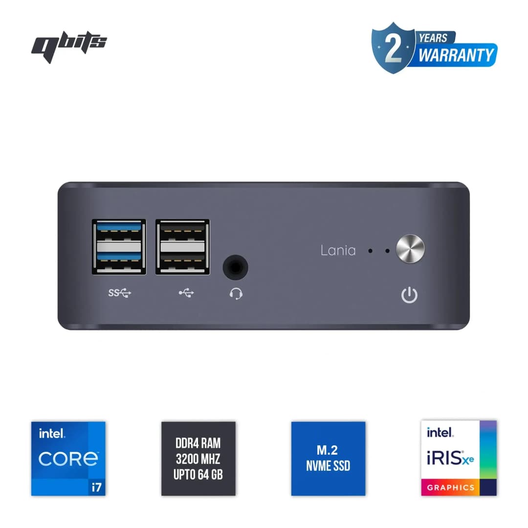 QBITS Laptops & Mini PC | Immense Power Yet Incredibly Simple